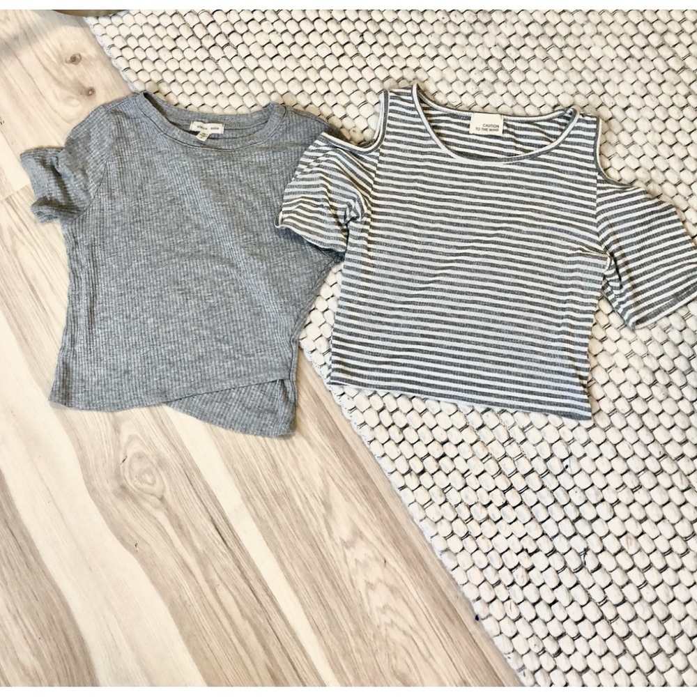 Pacsun bundle of two crop tops